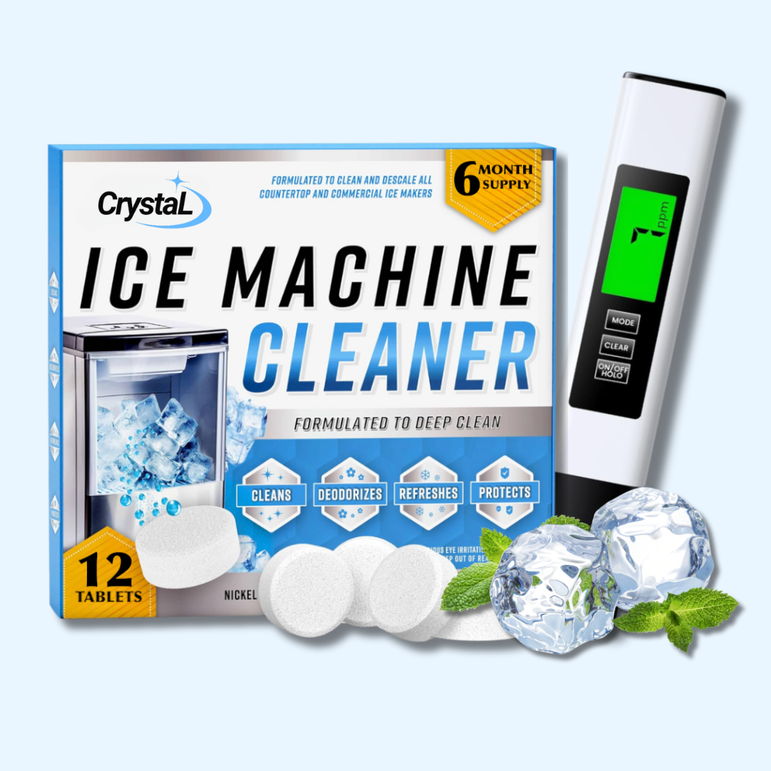 CRYSTAL - Works with all countertop ice makers